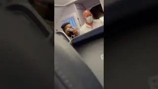 Spirit Airlines Attendant Loses His Mind! Someone needs to check himself.