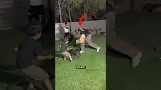 He found his DAD! 