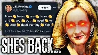 The Mold has taken FULL CONTROL of J.K. Rowling...