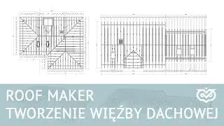Archicad - Tworzenie więźby dachowej z wykorzystaniem Roof Maker - Zapowiedź kursu | CGwisdom.pl