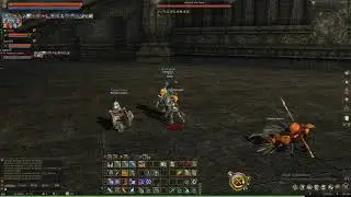 Lineage II testando dano do anão no oficial