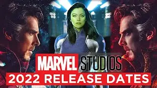 Marvel 2022 Release Dates! All MCU Movie &  TV Show dates for Disney+ and theatre / cinema releases