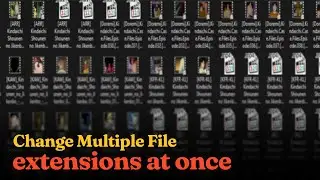 Cara Mengubah Ekstensi File Sekaligus Dengan Cepat dan Mudah