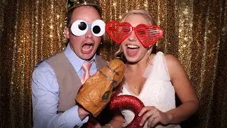Meg & Rob Wedding Photo Booth in Edmond, Oklahoma