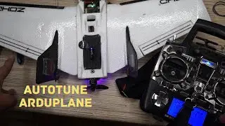 Automatic tuning of pids for ZOHD Dart250G flying wing on Arduplane firmware