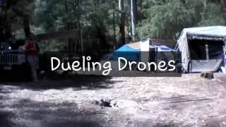 2 drones on the Howqua river December 2015