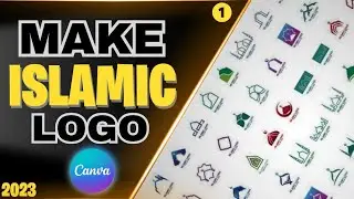 How to create islamic logo | Islamic logo design | canva | 2B Tech