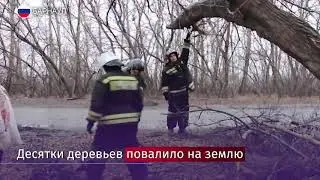 В Барнауле прошел мощный ураган