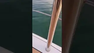 Готовое заграждение на купальной платформе Sunseeker Predator 57
