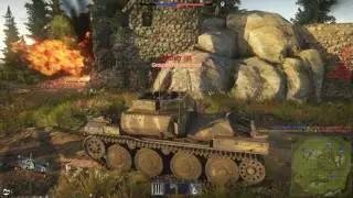 War Thunder Sd.kfz 140/01 Aufklärungspanzer 38(t) 4 tanks 2 planes killed RB Gameplay