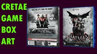 How to Design Game Cover from Scratch | Poster | Create a Simple Game Box-Art