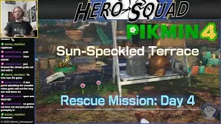 Pikmin 4: Rescue Mission Day 4 - Sun-Speckled Terrace