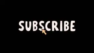 | Non Copyrighted | Black Screen Subscribe Button With sound | Subscribe Button