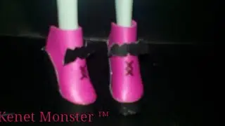 COMO HACER ZAPATOS CERRADOS DE PLATAFORMA PARA TUS MUÑECAS MH