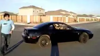 mustang v6 burnout