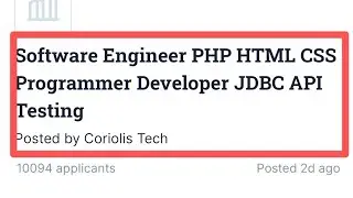 Software Engineer
