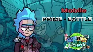 FNF: mod vs rick and morty v1  (song PRIME - BATTLE)
