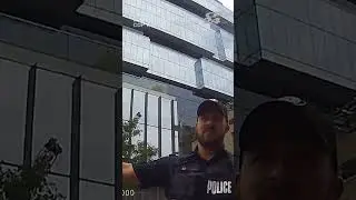 Video appears to show officer giving citizen the middle finger