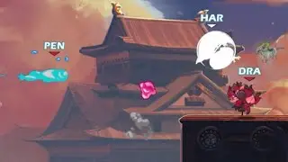 Saving my teammate using bubble bomb in Rank 2v2