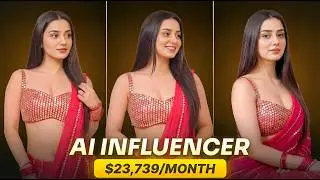 I Created A Viral AI Influencer For FREE (It's Insane)