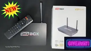 DIGIBOX D3 PLUS All NEW All in One Media Box 2024 - GIVEAWAY!!