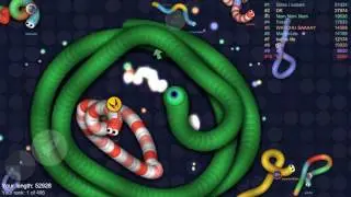 Супер рекорд в Слизарио.Super record in Slither.io