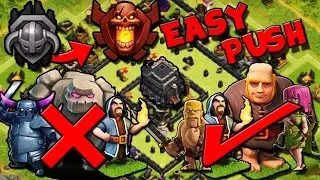 CLASH OF CLANS | TH9 | PUSH TO CHAMPION | EASY PUSH STRATEGY