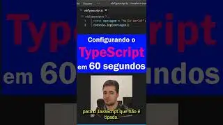 Setting up TypeScript in 60 seconds