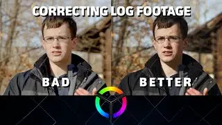 How to Correct Log Footage Correctly - Video Tech Explained