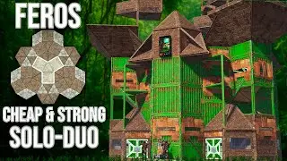 FEROS - NEW META SOLO-DUO with OPEN CORE , INSIDE AREA , INSANE PEAKS & BUNKER [rust base design]