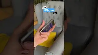 First iPhone & last iPhone 15 Pro #shorts #iphone15