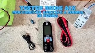 Tester Bside A1X Multimetro digitale portatile a forma di penna