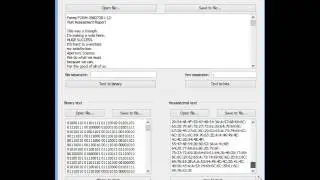 Text to Bin & Hex (C++ Program)