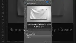 How to make a Banner mockup  l Photoshop Mockup Tutorial