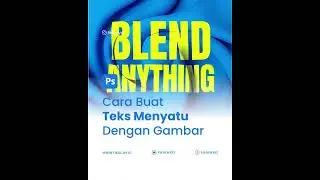 Photoshop Tutorial : How To Blend Text in Adobe Photoshop