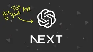 Using #AI In Your Frontend App feat. #OpenAI and #NextJS