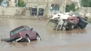 سيول جارفه في اليمن الحديده صنعاء اب تعز
