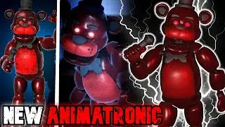 REDBEAR ARRIVES... NEW DEV ANIMATRONIC! | Forsaken AR (FNaF AR Mod)