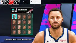 Best Stephen Curry Face Creation  NBA 2K25