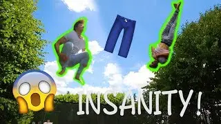WORLDS BEST TRAMPOLINE TRICKS IN JEANS?!