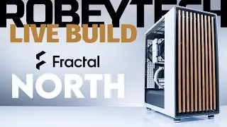 Giveaways + Live $4000 7950x3D PC Build - Fractal Design North (7950x3D / RTX 4090 FE)