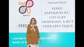 Présentation FeelU aux Occitanie Silver Trophées pour le prix AG2R