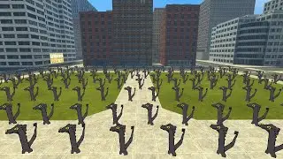 Toothless Dancing Nextbot Chase in City - Gmod