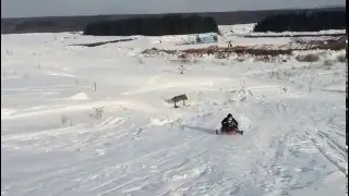Вдвоём на ватрушке