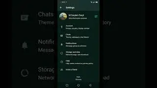 How to applying verification code in whatsapp.