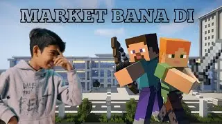 MAKING MARKET FROM BROTHER MONEY // # PART 1 // MINECRAFT