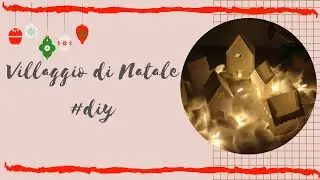 Villaggio di Natale              #casettebianche #doityourself #natale