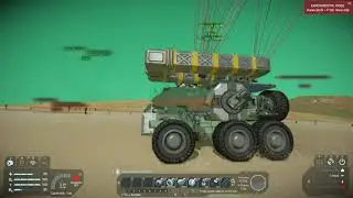 Space Engineers - Armadillo Rover Base and Mountain Climbing Test