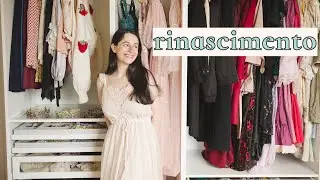 costruiamo il mio armadio dei sogni 🕊️ rinascimento Ep.1