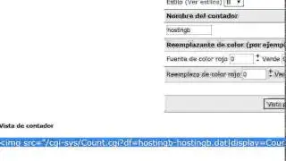 Contador de visitas
